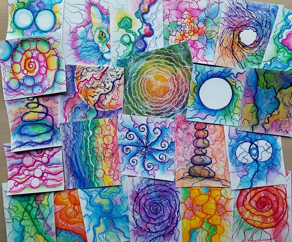 NeuroArt drawings 