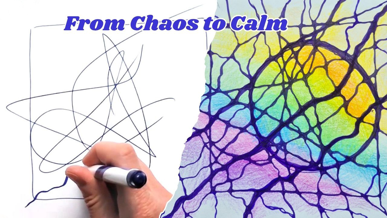 Neurographica drawing the algorithm for removing constraints