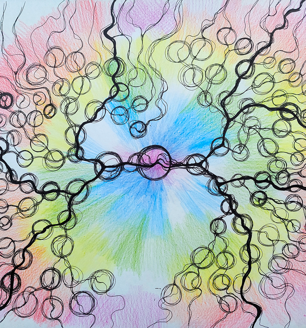 Ancestral Neuromandala using Neurographica